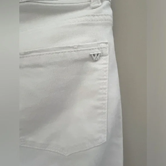 Wit & Wisdom ‘Ab'Solution Raw Hem High Waist Crop Slim Jeans. - Picture 13 of 15